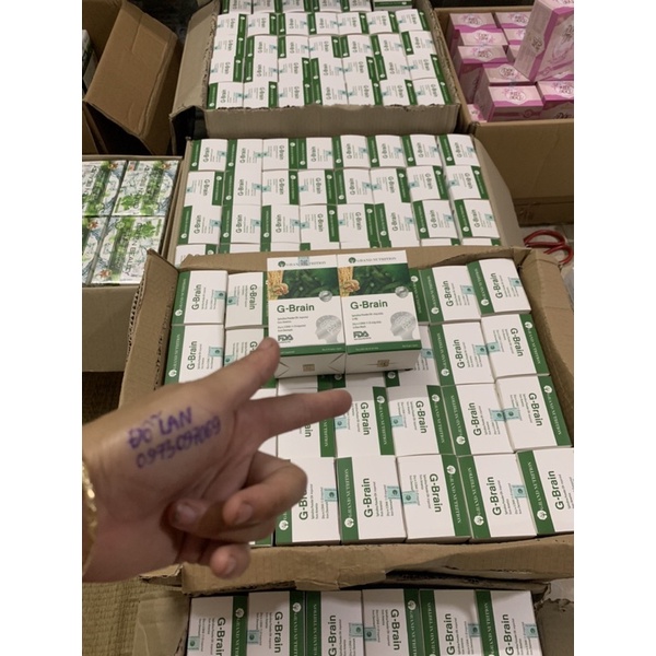 Cốm trí não g brain gold hộp 30gói