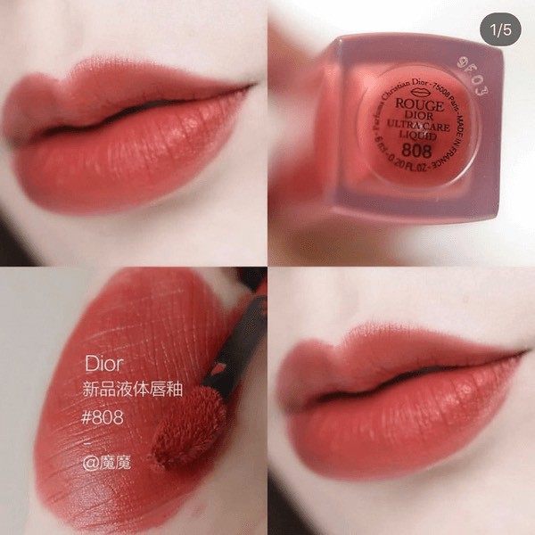 Son Kem Dior 𝐮𝐥𝐭𝐫𝐚 𝐜𝐚𝐫𝐞 𝐥𝐢𝐪𝐮𝐢𝐝 màu 707 - 808 (CHUÂN AUTH BAO CHECK) có sẵn