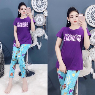 ĐỒ BỘ ÁO THUN COTTON PHỐI QUẦN KAKI