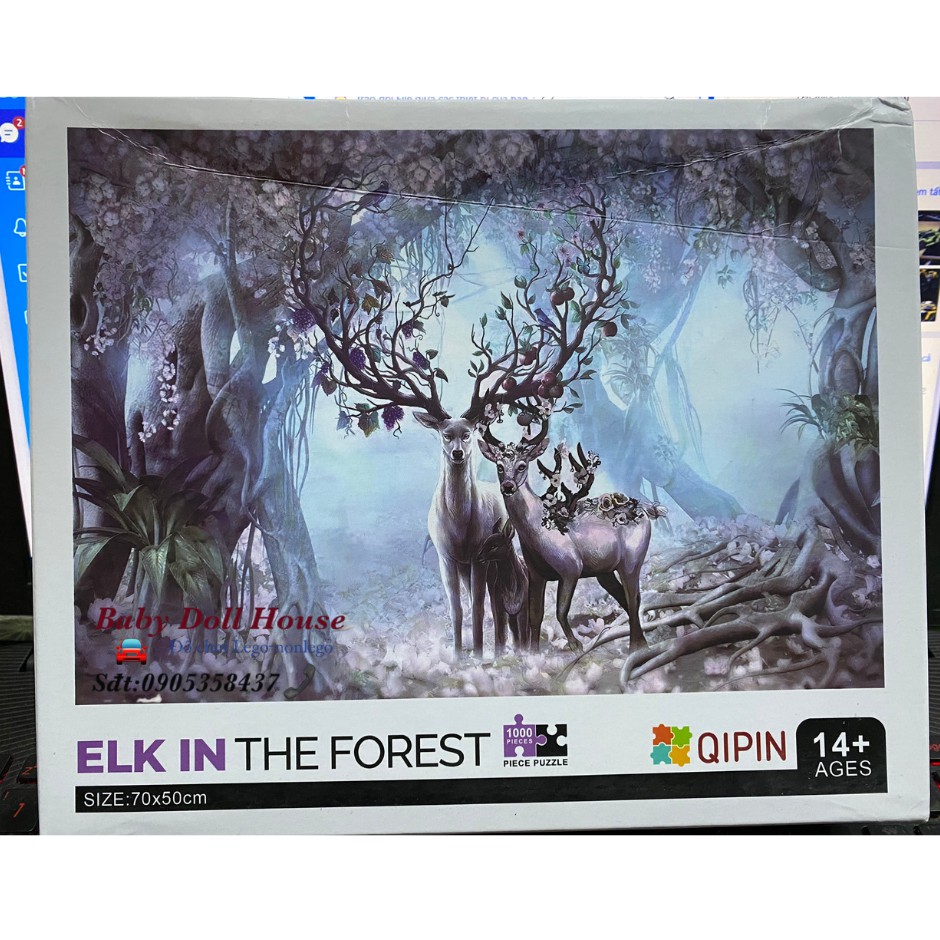 Tranh ghép hình 1000 mảnh nhiều mẫu