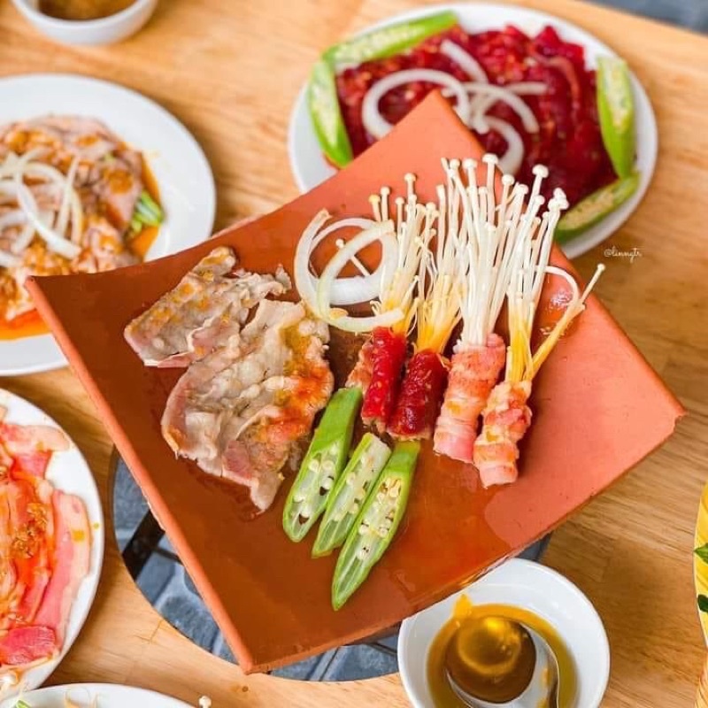 NGÓI NƯỚNG THỊT BẰNG ĐẤT NUNG CHẮC CHẮN KHÓ NỨT VỠ HOPU-445