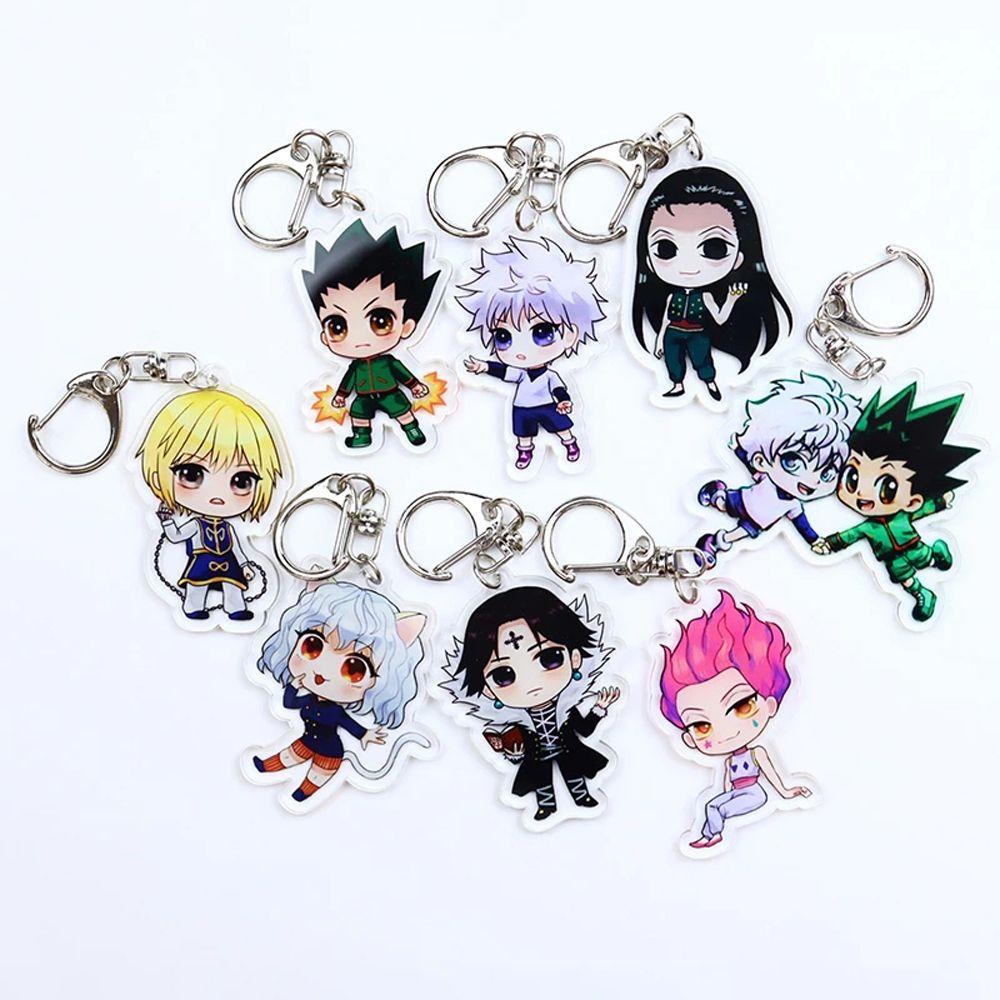 Móc Khóa Hai Mặt Bằng Acrylic Hình Nhân Vật Hoạt Hình Anime