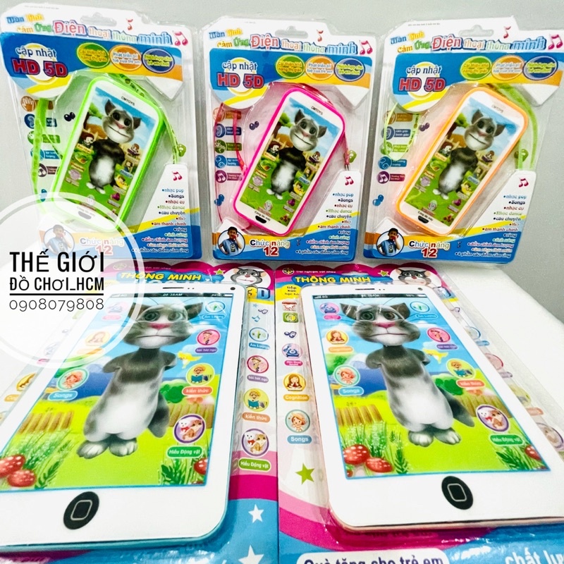 Đồ chơi điện thoại/ ipad trẻ em phát nhạc kể chuyện rất dễ thương.