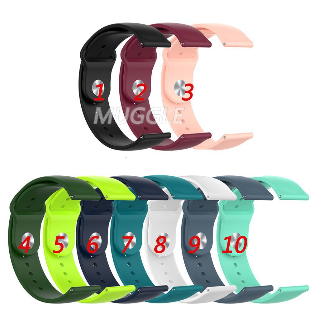 Dây đeo thay thế cho đồng hồ thông minh DTX Smart Watch bằng silicon