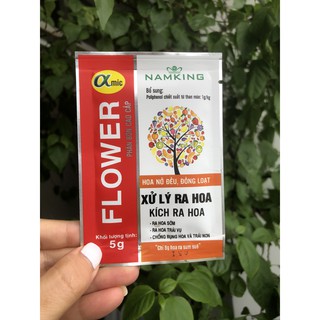 PHÂN BÓN XỬ LÝ RA HOA, KÍCH RA HOA FLOWER ALPHAMIC 5G