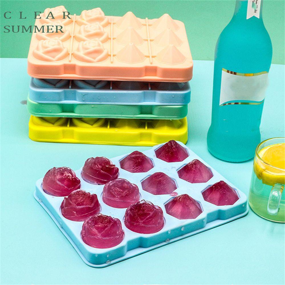 Khuôn Silicone Làm Đá Hình Hoa Hồng