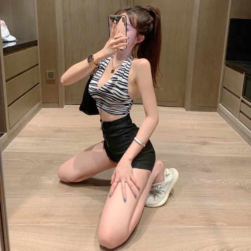 quần short kaki dây kéo