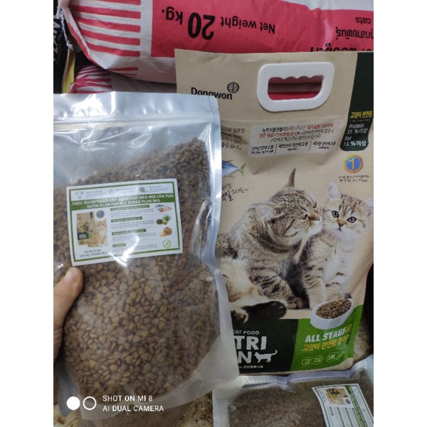 Thức ăn cho mèo NutriPlan cho mọi lứa tuổi, nhập khẩu Hàn Quốc