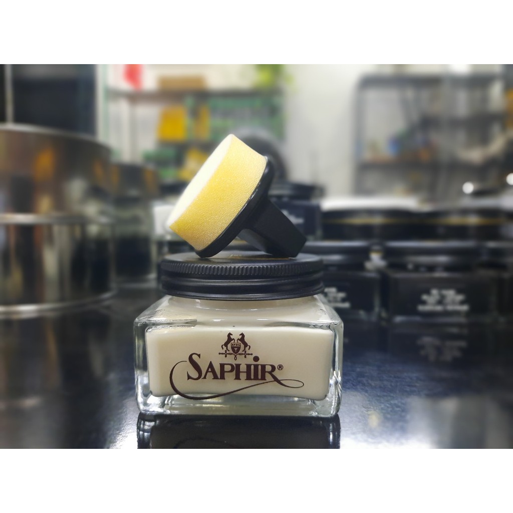 Miếng mút chấm xi kem, miếng mút lấy xi có tay cầm