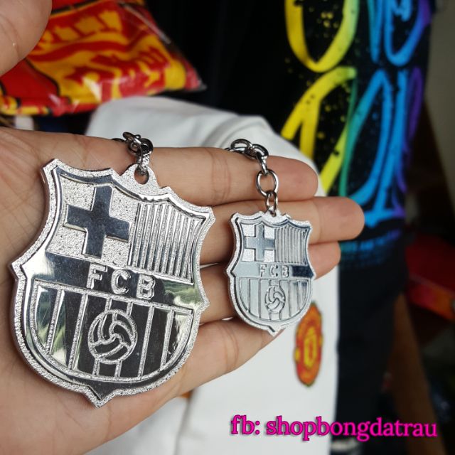 Móc khóa SIZE LỚN - các câu lạc bộ bóng đá Manchester, Arsenal, Chelsea, Barca, Real, Liverpool - Trâu shop