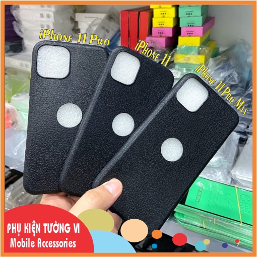 Ốp dẻo vân da, sần hở táo cho iPhone 11,11 Pro, 11 Pro Max, 12 Mini, 12, 12 Pro, 12 Pro Max