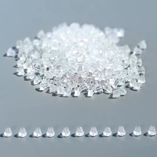 Set 100 Nút Bịt Lỗ Tai Bằng Nhựa Trong Suốt Tiện Dụng