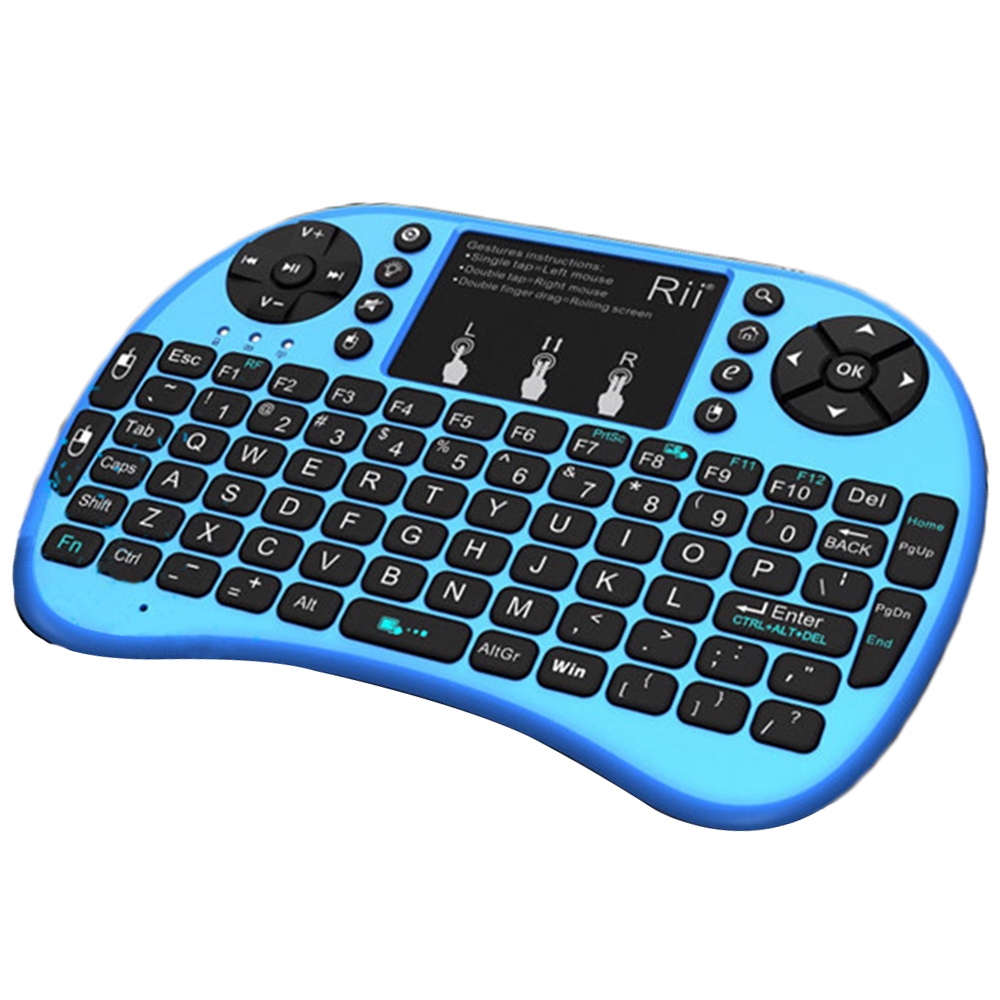 MINI i8 Fly Mouse Backlight Wireless Keyboard 2.4G Wireless Mini Keyboard Tophope