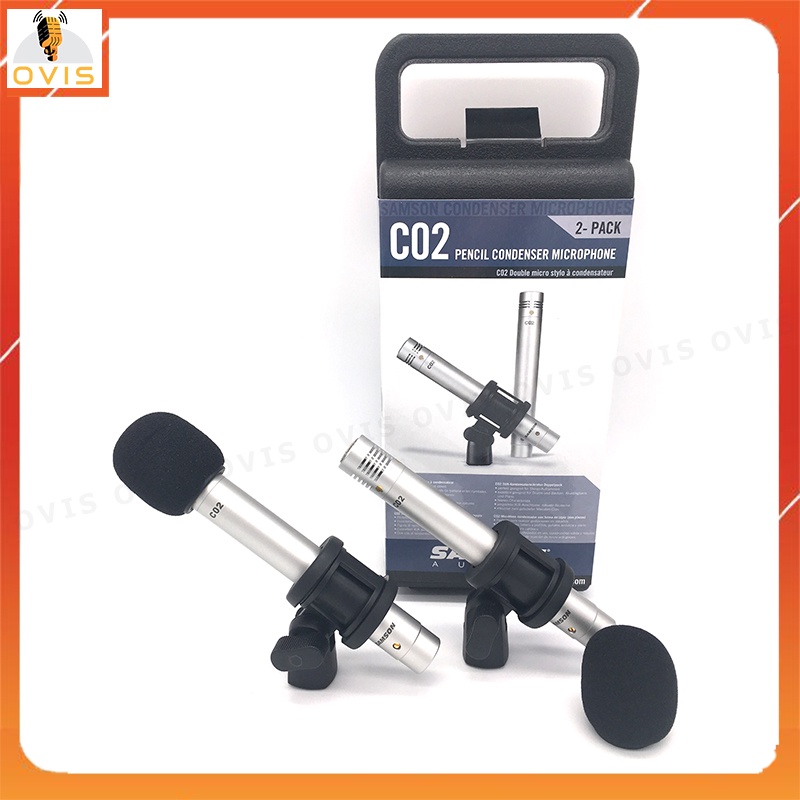 Samson C02 - Micro Thu Âm Nhạc Cụ Cho Nhà Thờ, Sân Khấu, Biểu Diễn