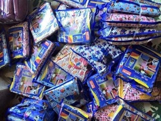 Đai đi xe máy đỡ cổ cho bé