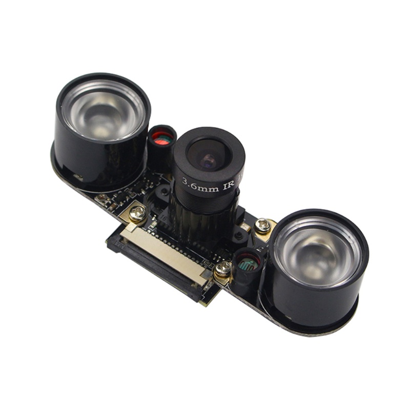 Camera Ov5647 5mp Tầm Nhìn Ban Đêm Cho Both Raspberry Pi 4 Model B + / 3b Và Raspberry Pi Zero W / 1.3