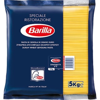 Mỳ Ý Spaghetti Barilla Sợi Tròn Vừa Size Lớn 5kg/ Barilla Pasta Spagheti No.5 – Nhập Khẩu Chính Hãng Ý