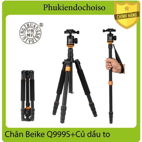 Chân máy ảnh Beike QZSD 999 version 2022