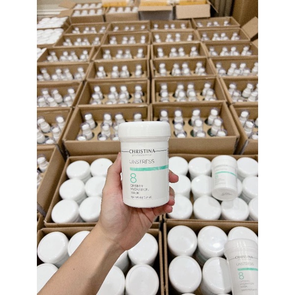 Mặt nạ cấp ẩm và làm dịu da tức thì Unstress Mask số8  Christina