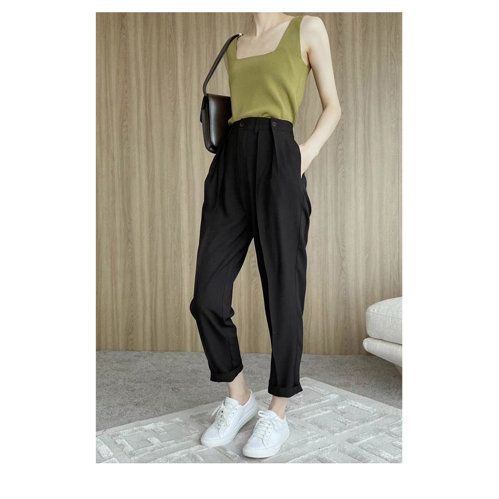 Quần Tây Công Sở Nữ Dáng Baggy - V09 | BigBuy360 - bigbuy360.vn