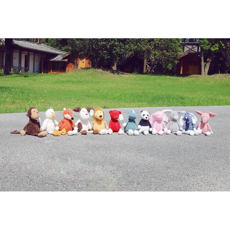 5Thỏ Hồng Chân Dài Tai Dài Siêu Cute 40Cm