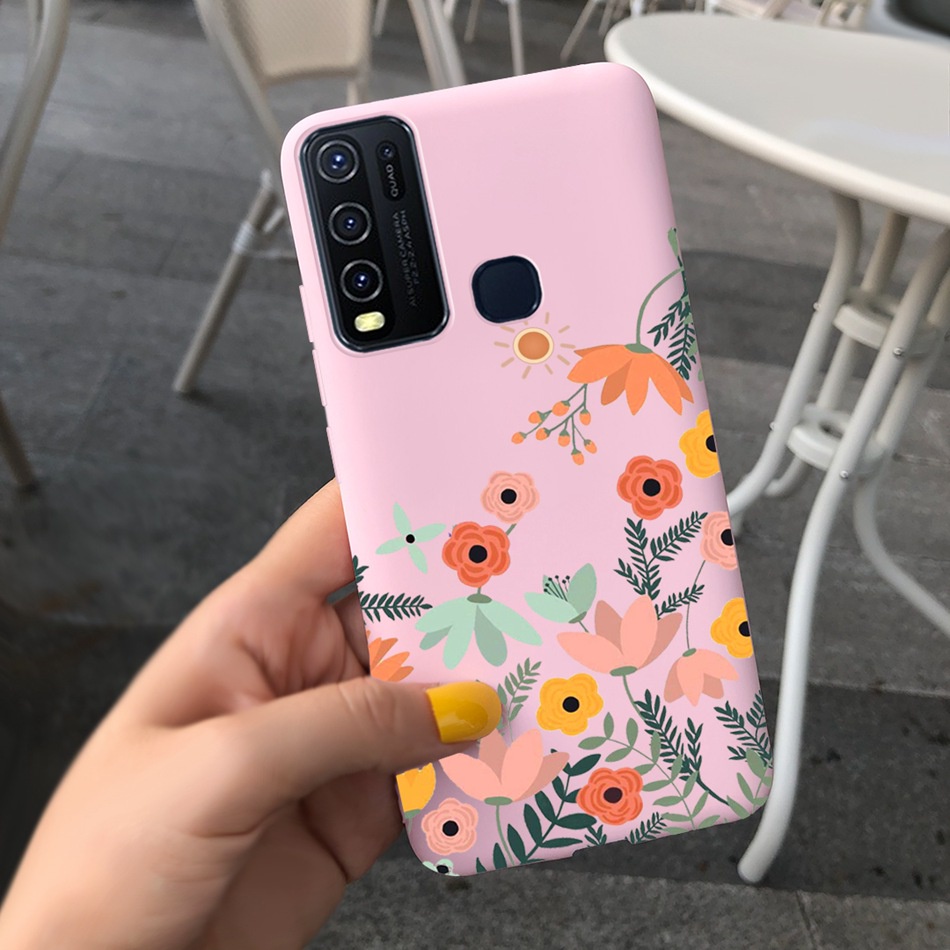 Ốp Điện Thoại Silicon Mềm In Họa Tiết Dễ Thương Cho Vivo Y30i / Y30 / Y50 / Vivo_1938 / Vivo_1935 Y30 Y 30i