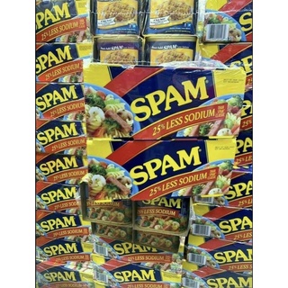 THỊT HỘP SPAM 25% LESS SODIUM CỦA MỸ