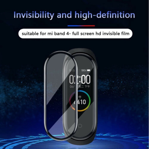3D Full Bìa composite Screen Protector Đối với Xiaomi Mi Band 4 thông minh Xem