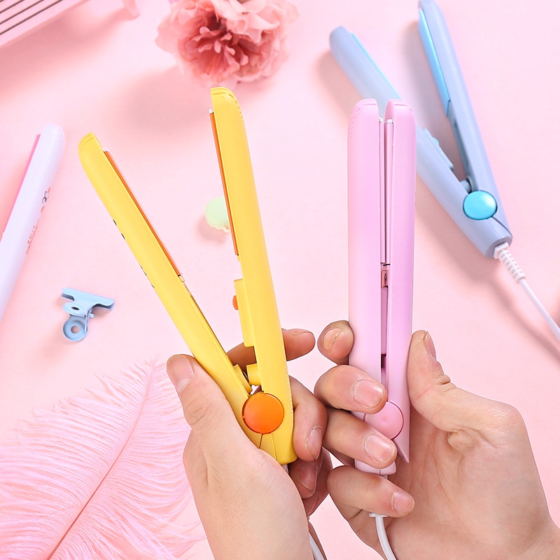 Máy duỗi tóc mini Tóc Mini Dễ Thương Tiện Lợi Du Lịch 457
