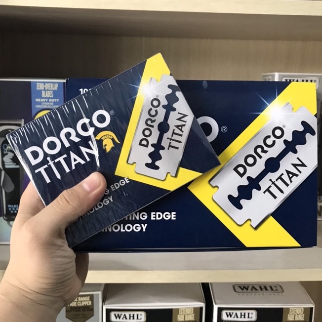 Dao lam Dorco Titan Hộp 100 lưỡi