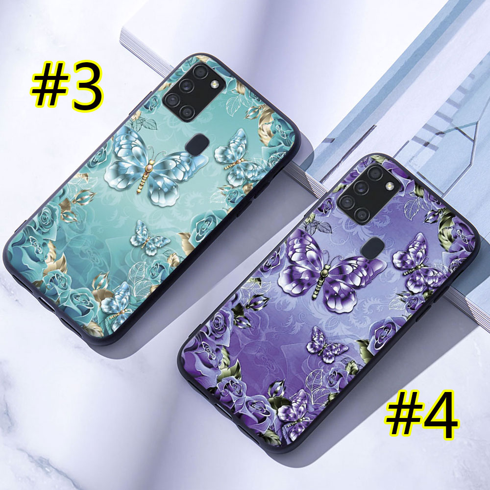 Ốp Điện Thoại Mềm Samsung Galaxy A11 A21 A21S A31 A51 A71 Con Bướm Thơ