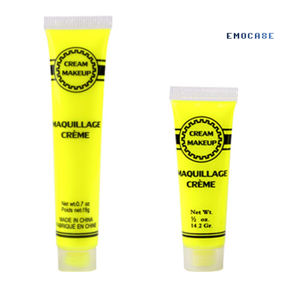 Tuýp Kem Trang Điểm Cơ Thể 19 / 14.2g Màu Dạ Quang Dùng Hóa Trang Halloween