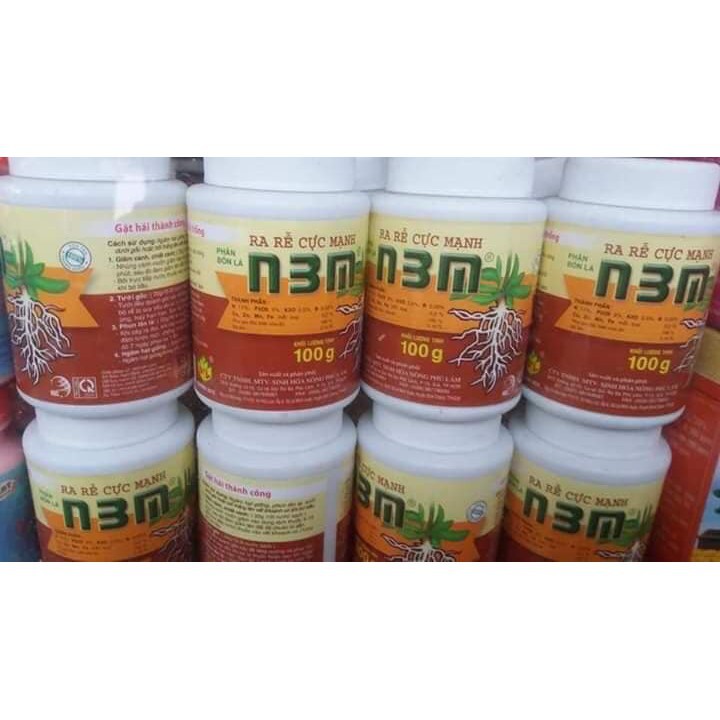 [GIÁ SỐC] Phân bón lá kích rễ N3M lọ 100g, siêu ra rễ cho cây trồng