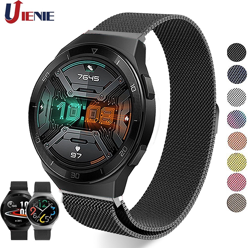 Dây đồng hồ inox thời trang cho Huawei Watch Gt 2e / GT 2 Gt2 46mm
