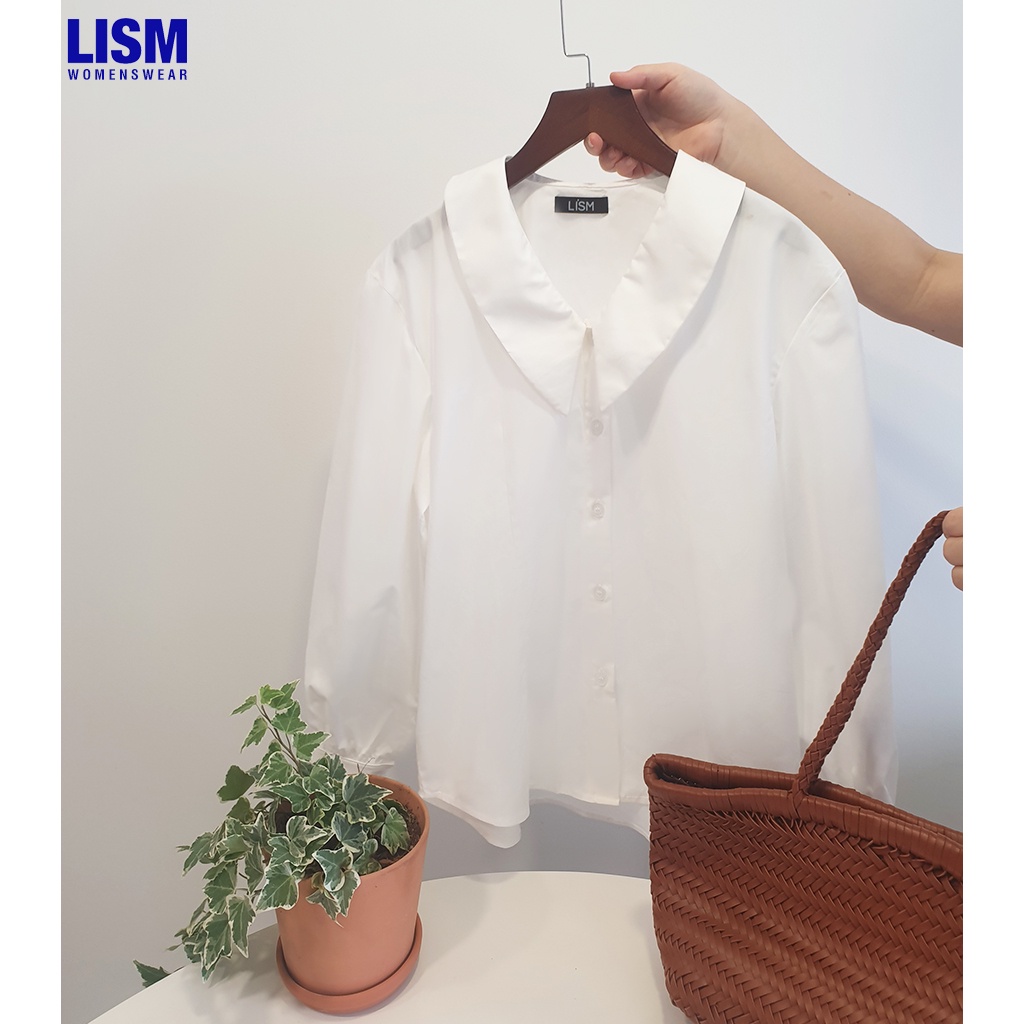 Áo sơ mi nữ trắng công sở dài tay kiểu đẹp | BigBuy360 - bigbuy360.vn