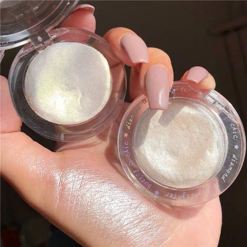 🌈🍓🍭 Nhũ Má, Mắt Bắt Sáng Huda Diamond Highlighter Glitter 4g, Tạo Khối, Tạo Điểm Nhấn Siêu Long Lanh