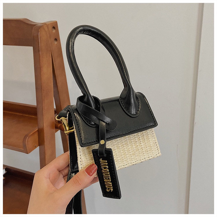 Túi xách tay đeo chéo đeo một bên vai dáng vuông nhỏ mẫu 2021 phong cách Hàn Quốc thời trang mới