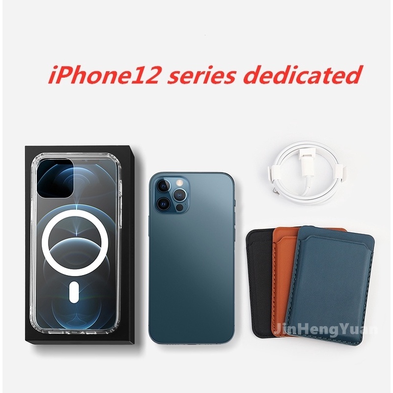 Bao Da Điện Thoại Dạng Ví Nắp Lật Nam Châm Có Ngăn Đựng Thẻ Cho IPhone12 Pro Max