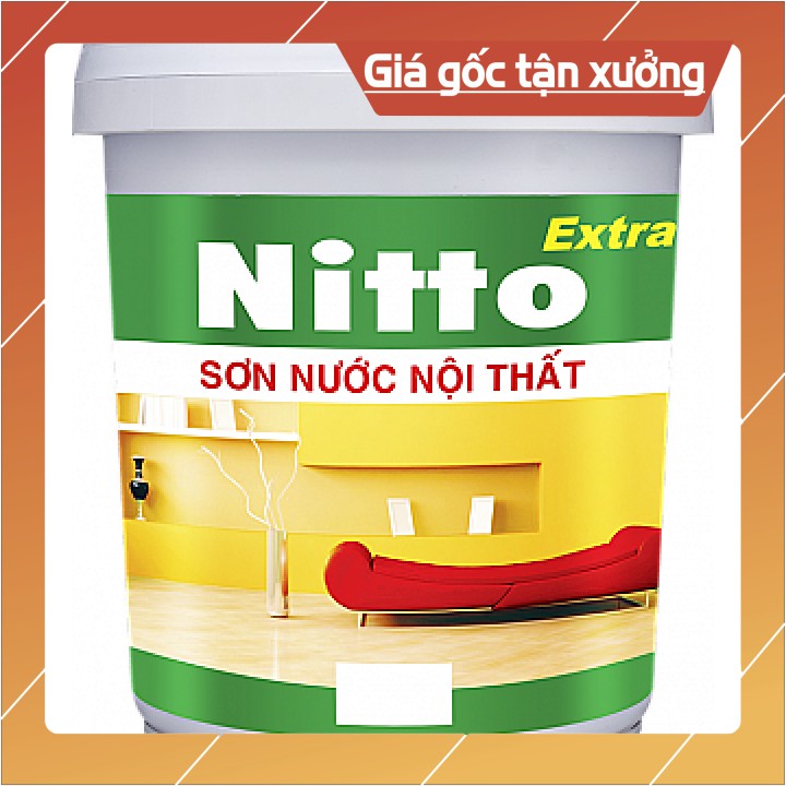 Sơn Nước Nội Thất [Xả Kho] Nitto Extra (Sơn Nội Thất)