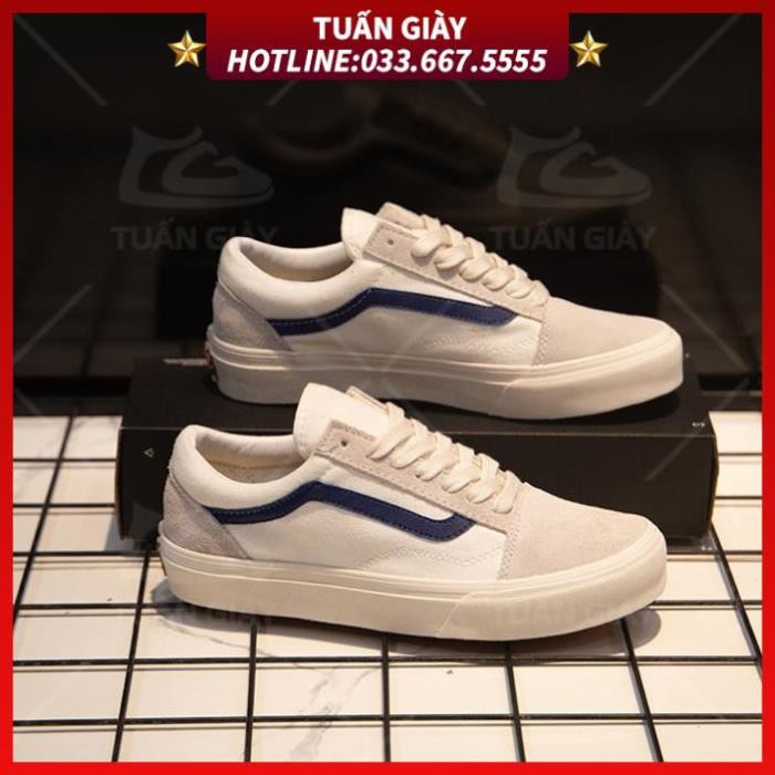[FREE SHIP] Giầy Thể Thao V.OLD VAULT Đủ Size 2 màu đen trắng và trắng xanh đủ size 36-43 /TUẤN GIÀY | BigBuy360 - bigbuy360.vn