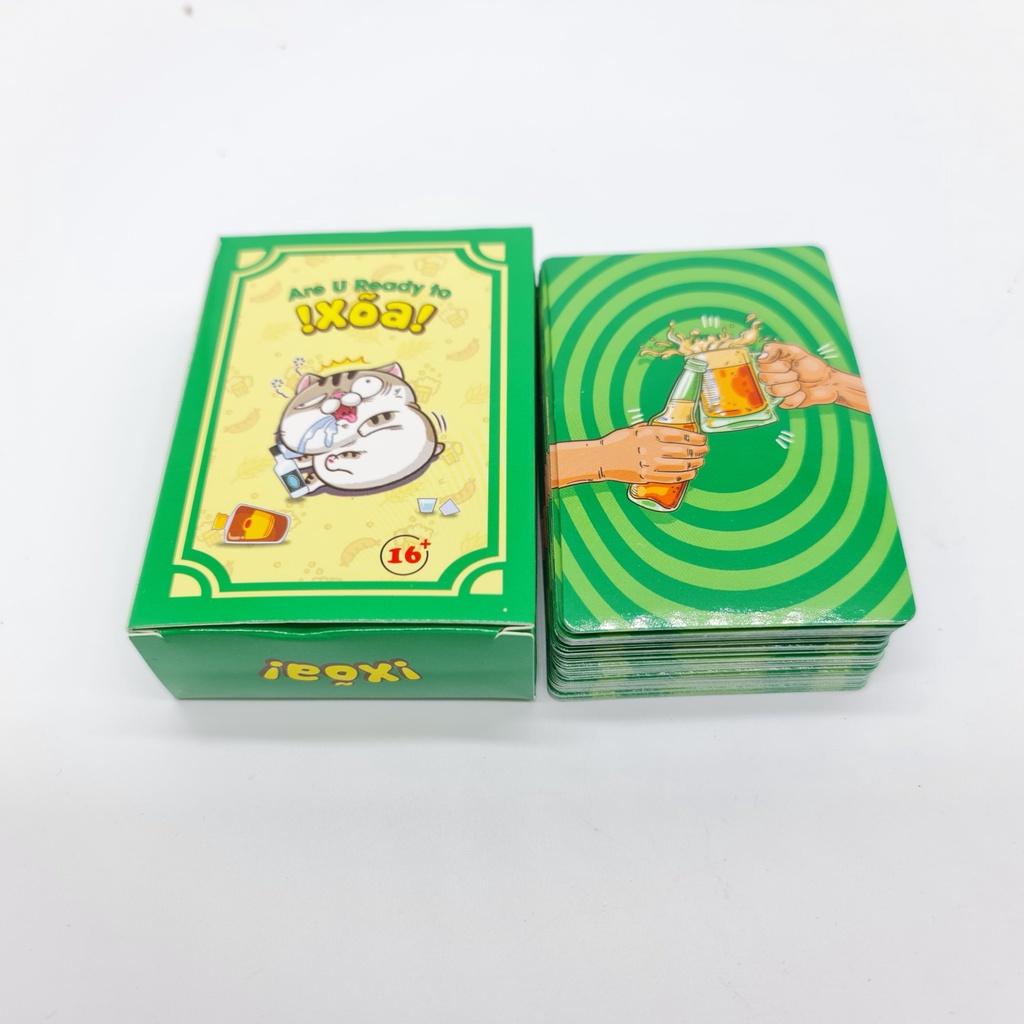 Bài Xõa DrinKing Game Boardgame Vui Nhộn + Kèm Quà Tặng