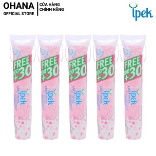 Combo 5 Bông Tẩy Trang IPEK 130 Miếng Cotton Pads
