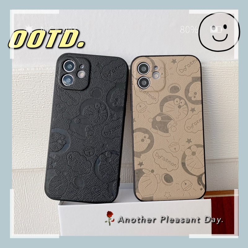 Ốp Điện Thoại Mềm Họa Tiết Doraemon Dễ Thương Cho Iphone 12 11 Pro Max Mini Xs Xr X 8 7 Plus + Se 2020