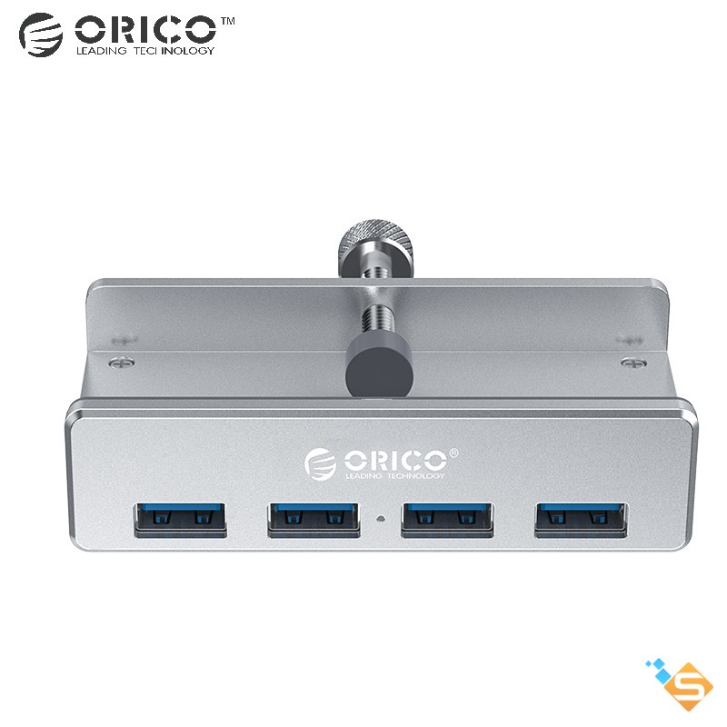 ORICO Bộ Hub Chuyển đổi USB có 4 cổng USB 3.0 tốc độ cao thiết kế dạng kẹp MH4PU-P - Bảo Hành 1 Năm