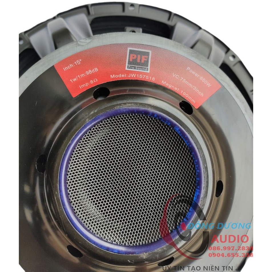 BASS 4 TẤC FULL PIFPRO - COIL 75 TỪ 190 - ĐÍT LỒI - GIÁ 1 CỦ