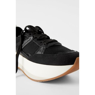 Giày thể thao đế bánh mỳ Zara authentic