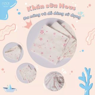 Nous - Set 5 khăn sữa các màu