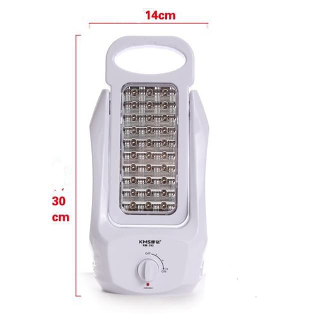 Đèn Led sạc điện 2 mặt 60 bóng siêu sáng KM-793 -shop SLIMEMOCHISQUISHY ô tô ke
