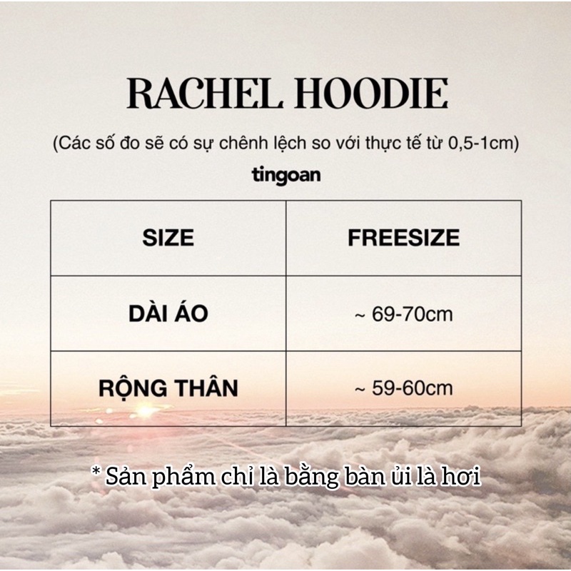 Áo hoodie nhung đỏ tingoan RACHEL VELVET HOODIE/DR | BigBuy360 - bigbuy360.vn