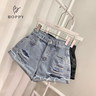Quần short nữ ,quần short jean nữ rách tua rua 2 màu xanh đen